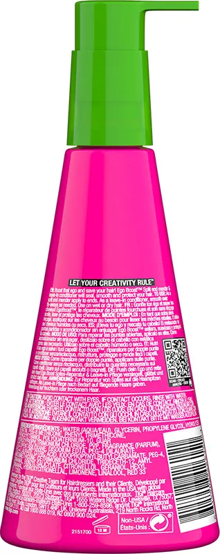 Кондиціонер Tigi Bed Head Ego Boost Leave-In незмивний для сухих і посічених кінчиків волосся, 237 мл