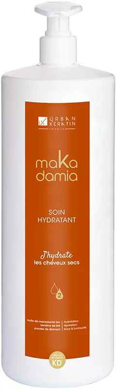 Кондиціонер Urban Keratin Makadamia зволожуючий для сухого та чутливого волосся, 1000 мл