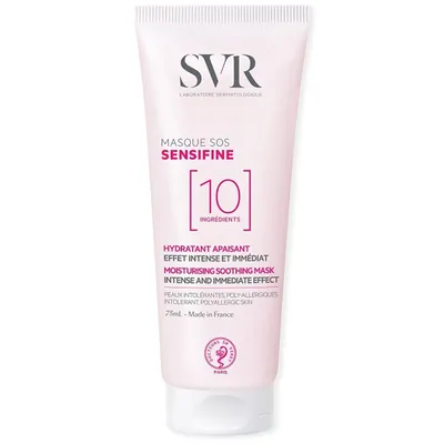 Маска для обличчя SVR Sensifine SOS зволожувально-заспокійлива, 75 мл