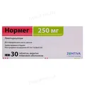Нормег таблетки, в/плів. обол. по 250 мг №30 (10х3)