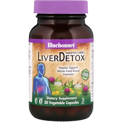 Комплекс для детоксикации печени Bluebonnet Nutrition Targeted Choice Liver Detox капсулы №30