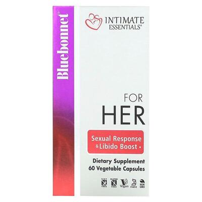Комплекс Для Нее Bluebonnet Nutrition Intimate Essentials For Her Sexual Response And Libido Boost капсулы №60