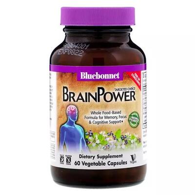Комплекс Поддержки для мозга Bluebonnet Nutrition Targeted Choice Brain Power капсулы №60