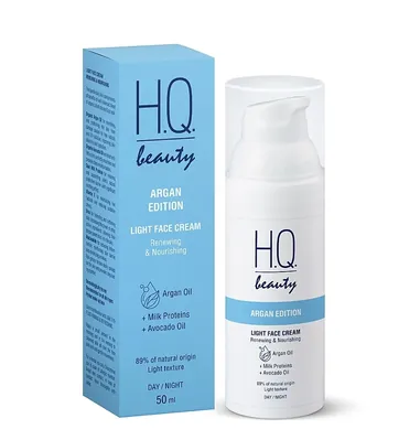 Крем для обличчя H.Q.Beauty Argan Edition відновлення та живлення, 50 мл