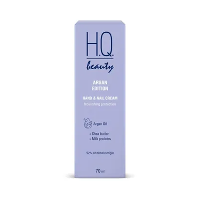 Крем для рук та нігтів H.Q.Beauty Argan Edition живлення та захист, 70 мл