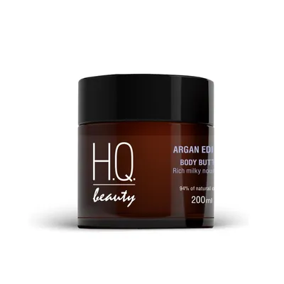 Масло для тіла H.Q.Beauty Argan Edition інтенсивне живлення з молочним протеїном, 200 мл