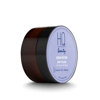 Пілінг для тіла H.Q.Beauty Argan Edition розгладження та живлення, 200 мл