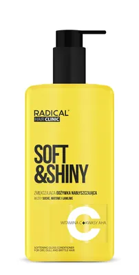 Кондиціонер Farmona Radical Hair Clinic Soft & Shiny пом’якшувальний для блиску сухого тьмяного волосся, 260 мл
