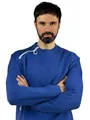 Світшот адаптивний з блискавкою на комірі Plus Plus 11676894-22 колір синій, розмір 2XL