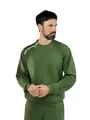Костюм адаптивний (світшот + штани) на блискавках Plus Plus 97972373-27 колір хакі, розмір 2XL