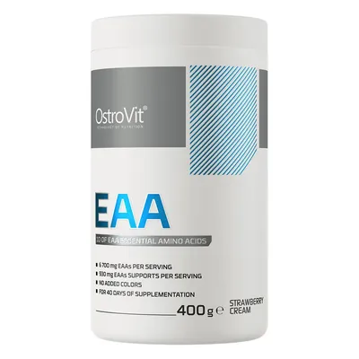 Амінокислоти OstroVit EAA полуничний крем, 400 г