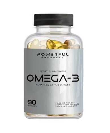 Омега 3 Powerful Progress Omega-3 Atlantic, 90 капсул