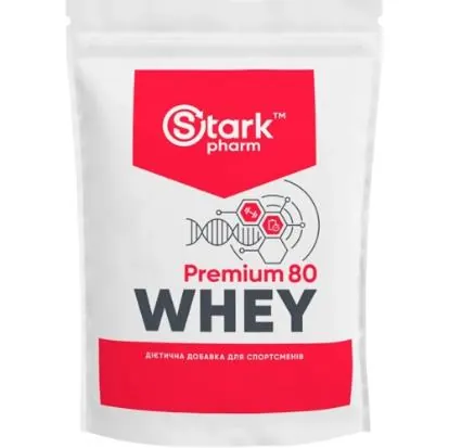 Протеїн сироватковий концентрат Stark Pharm Premium 80 Whey персик-ваніль, 500 г