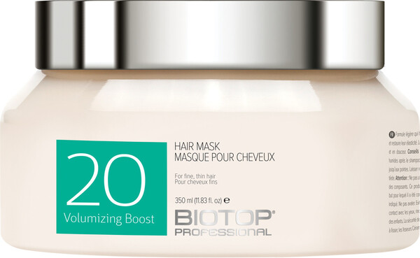 Маска для волос Biotop 20 Volumizing Boost для придания объема, 350 мл