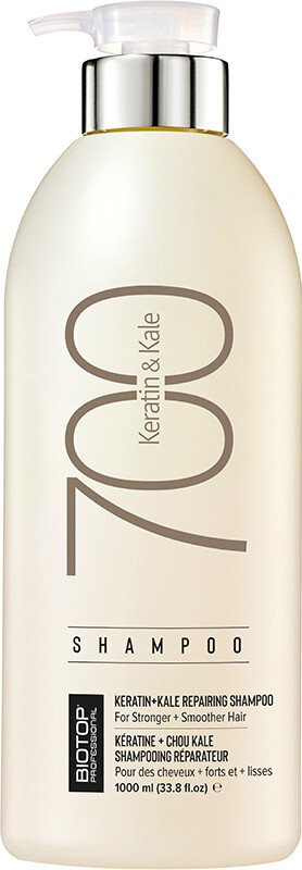 Шампунь для волос Biotop 700 Keratin & Kale, 1000 мл