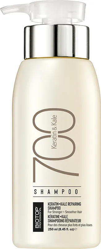 Шампунь для волосся Biotop 700 Keratin & Kale, 250 мл