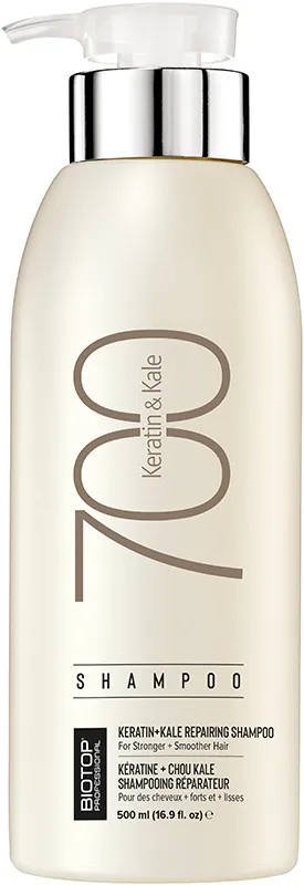 Шампунь для волосся Biotop 700 Keratin & Kale, 500 мл
