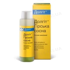 Долгіт гірська сосна розчин н/ш по 100 мл у пляш. поліет.