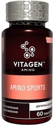 Витаджен №03 AMINO SPORTS таблетки №60 во флак.