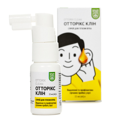 Отторикс Клин Baum Pharm спрей для ушей 15 мл во флак.