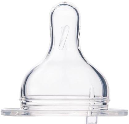 Соска силиконовая Canpol Babies EasyStart 21/732 быстрая для бутылочек с широким отверстием, от 12 месяцев, 2 шт