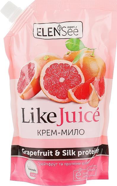 Крем-мыло жидкое Elensee Like Juice Грейпфрут и протеины шелка дой-пак, 450 мл