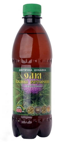 Масло семян расторопши, 500 мл
