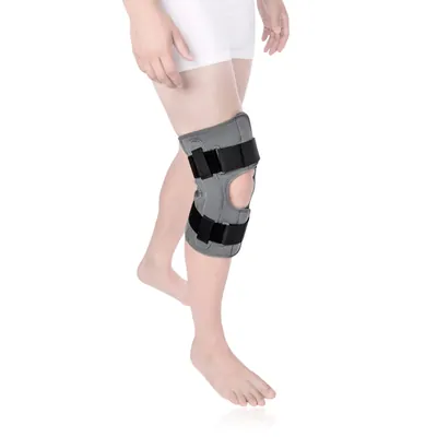 Бандаж на колінний суглоб Orthoteh Knee Brace Short ORT-90101 фіксуючий, розмір L