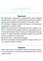 Ортез для поперекового відділу хребта Ortonia LumboFix, розмір XL