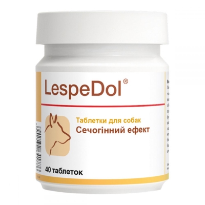 ЛеспеДол Dolfos LespeDol для собак с заболеваниями мочеполовой системы и почек, 40 таблеток