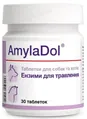 АмілаДол Dolfos AmylaDol для собак і кішок при порушенні травлення, 30 таблеток