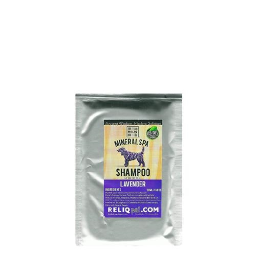 Шампунь для собак Reliq Mineral Spa Lavender с маслом лаванды, 50 мл