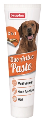 Мультивитаминная паста Beaphar Duo Active Pasta for Dogs для здоровья кишечника собак, 100 г