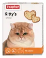 Ласощі для кішок Beaphar Kitty's + Cheese з сиром, 75 таблеток