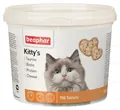 Ласощі для кішок Beaphar Kitty's Mix з таурином та біотином, сиром та протеїном, 750 таблеток