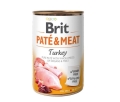 Корм вологий для собак Brit Pate & Meat з індичкою, 400 г