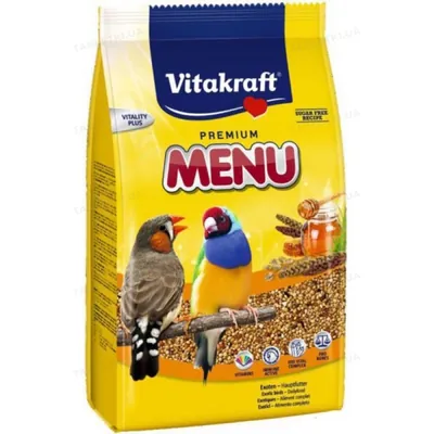 Корм для екзотичних птахів Vitakraft Premium Menu Exotis, 500 г