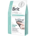 Корм сухой Brit VetDiets для взрослых кошек при струвитном типе МКБ с горохом и курицей, 2 кг