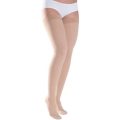 Чулки компрессионные Sigvaris Cotton 73019 класс компрессии 1, открытый мысок, высота long, натуральный, размер S
