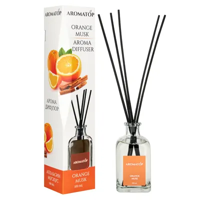 Аромадифузор Aromatop Апельсин-Мускус, 100 мл