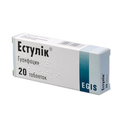 Эстулик таблетки по 1 мг №20 (10х2)