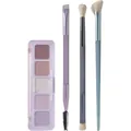 Набір для макіяжу очей Beter Glazed Collection (палетка тіней + пензлики), 4 одиниці