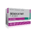 Левосетил таблетки, п/плен. обол. по 5 мг №20 (10х2)