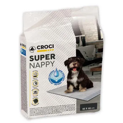 Пелюшки для собак Croci Super nappy 60 см х 60 см, 10 штук