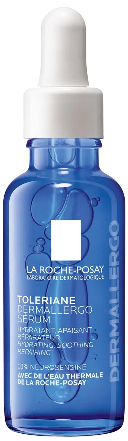 Сироватка La Roche-Posay Toleriane Ultra Dermallergo дерматологічна з нейросенсином для гіперчутливої та схильної до алергії шкіри обличчя, 30 мл