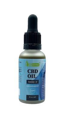 CBD-масло Канаптека Канабидиол 3,3% 1000 мг по 30 мл во флаконе