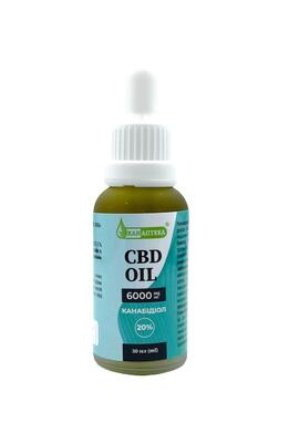 CBD-масло Канаптека Канабидиол 20% 6000 мг по 30 мл во флаконе