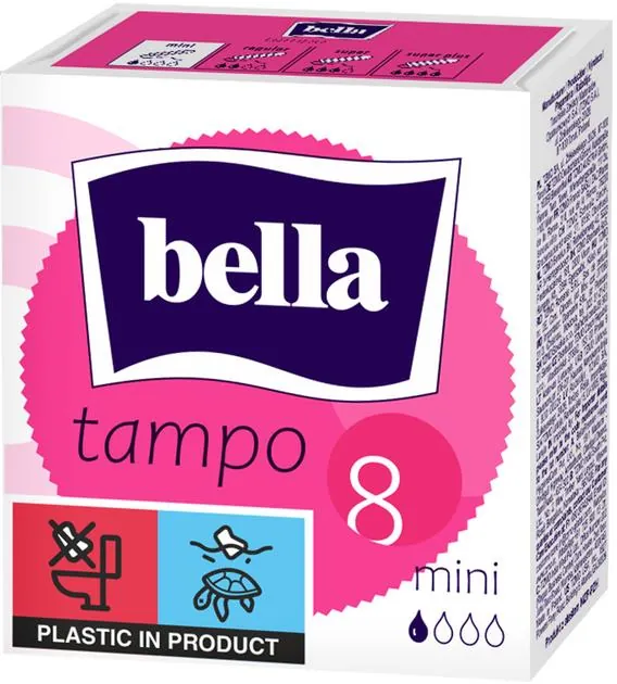 Тампони гігієнічні Bella Tampo Premium Comfort mini, 8 шт