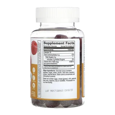 Вітамін B12 Lifeable Kids Vitamin B12, 60 жувальних цукерок