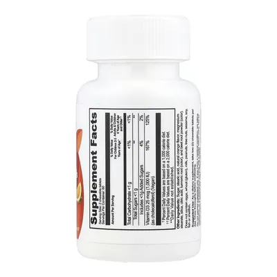Вітамін D3 Lifeable VitaWorks Kids Vitamin D3, 120 жувальних цукерок